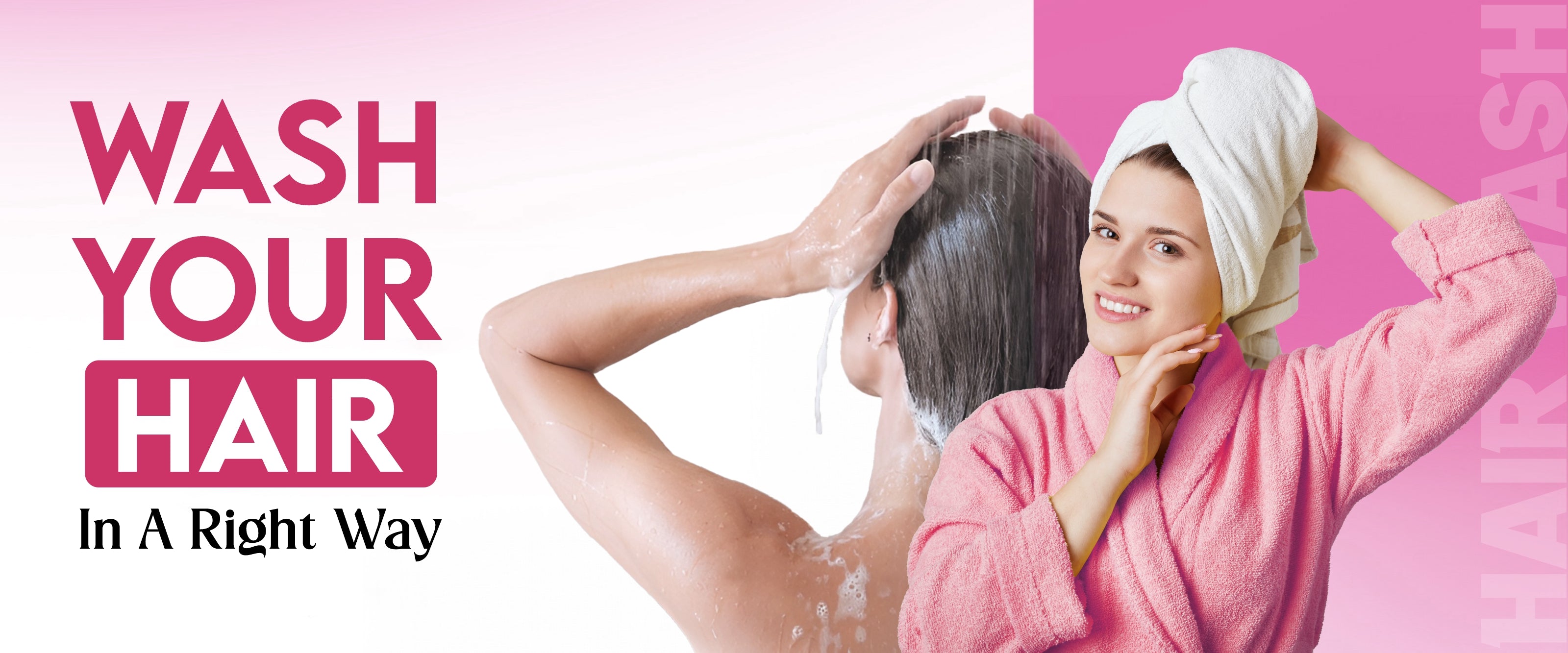 Split image showing hair on the left tangled and damaged, while hair on the right is soft and smooth. The line between them shows a thin layer of protective, silky molecules similar to a dam or barrier.