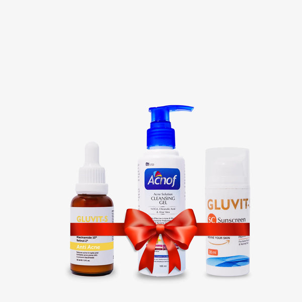 Acne defense sun shield kit