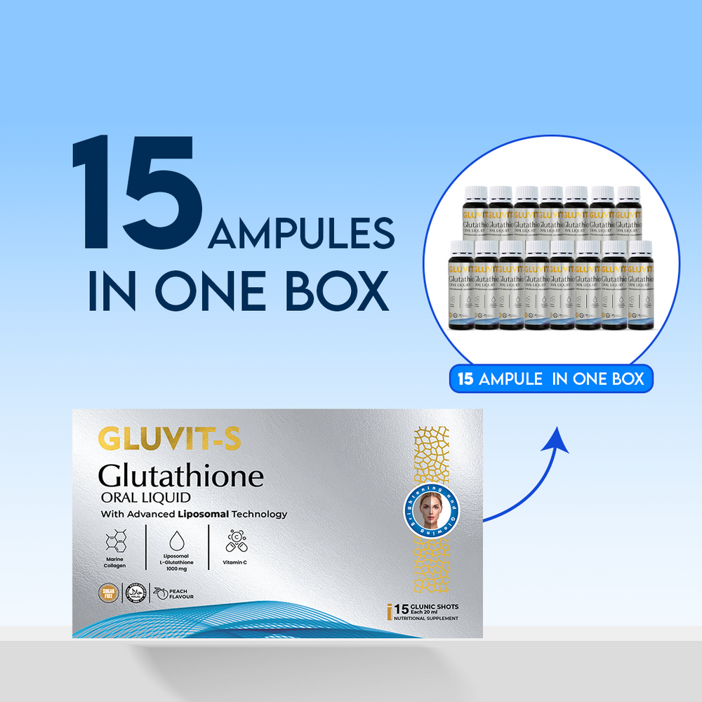 liquid glutathione supplement Glutathione oral liquid Drinkable 15 Shots