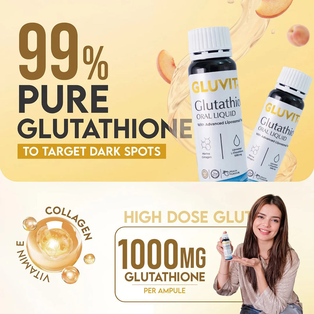 Glutathione oral liquid Drinkable 15 Shots | Gluvit-s Glutathione oral liquid Drinkable 15 Shots | Gluvit-s