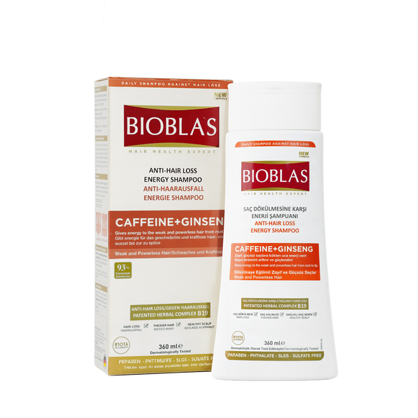 Bioblas Caffeine & Ginseng Shampoo (360ml)