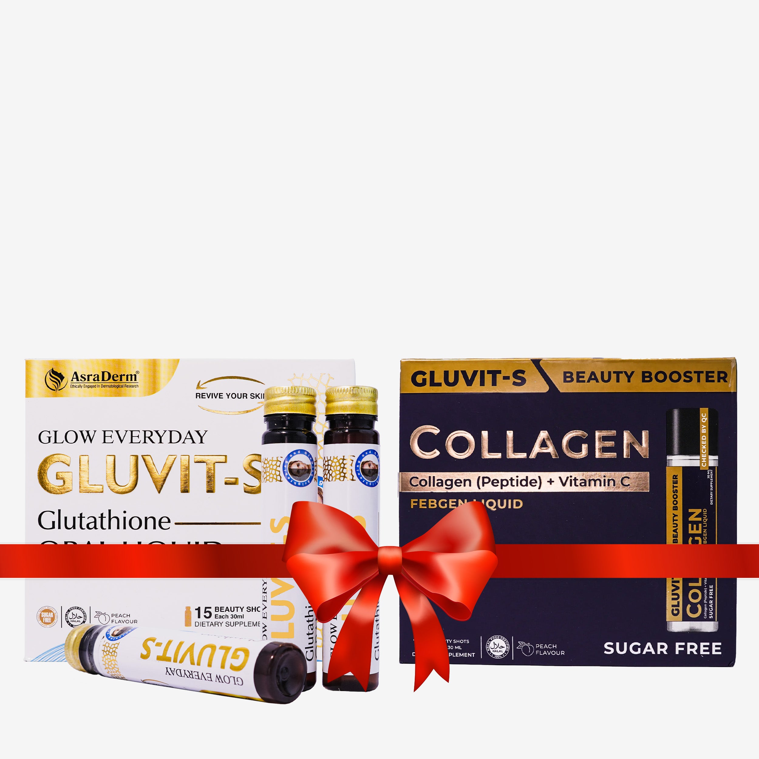 Ladies Shine - Boîte De Collagène Et Glutathion (Antioxydant) - 4 Boîtes - Poudre