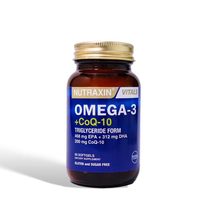 Nutraxin Omega-3 + CoQ-10 Softgels