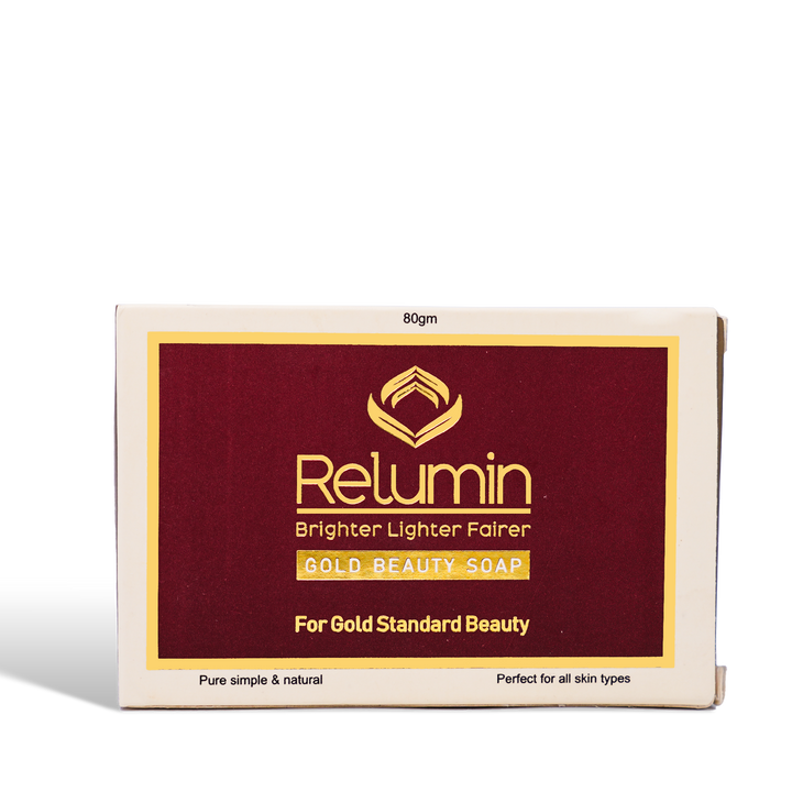 Relumin 24K Gold Beauty Soap for Brighter, Lighter and Fairer skin