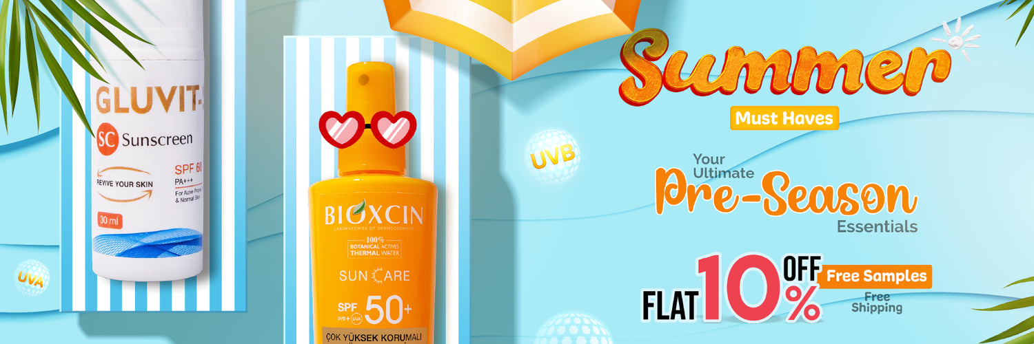 AsraDerm summer sale banner - Desktop