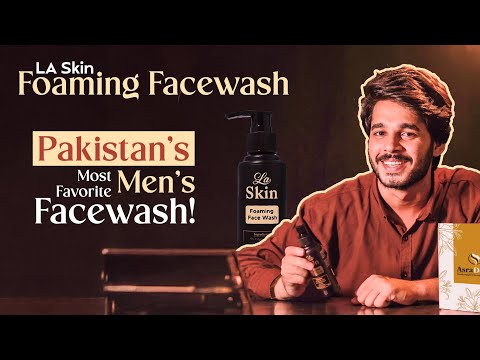 La skin foaming Face wash review by Abdul Saboor influencer