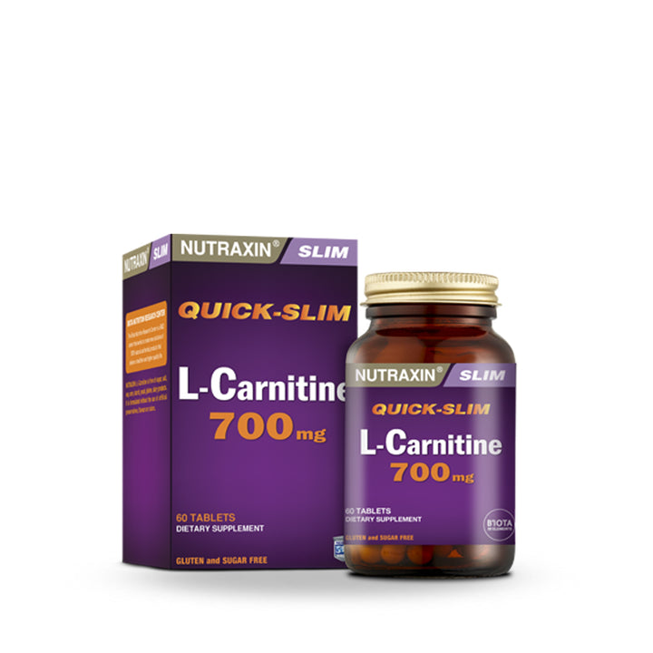 Nutraxin QS L-Carnitine 60 Tab (5683977879712)