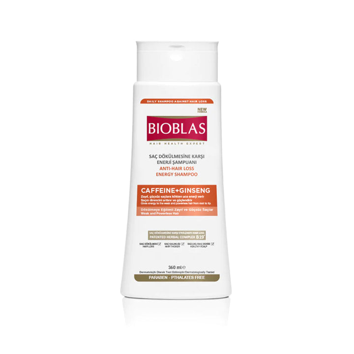 Bioblas Anti-Hair Loss Caffeine + Ginseng Shampoo